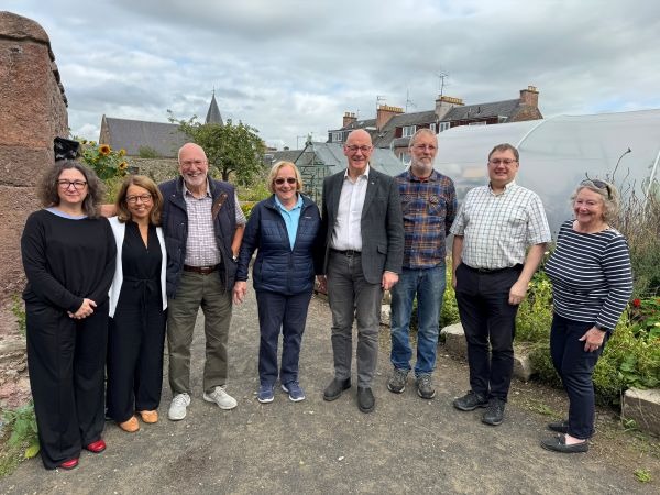 First Minister visits Blairgowrie and Rattray Development Trust