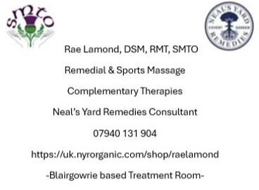 Rae Lamond - Remedial & Sports Massage, Complementary Therapistx