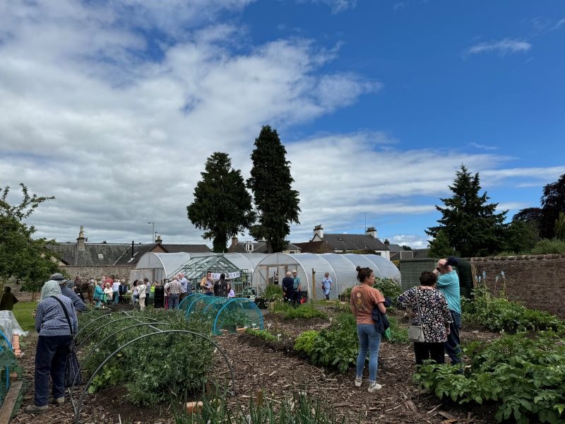 Great turnout at Rattray Community Garden open day 