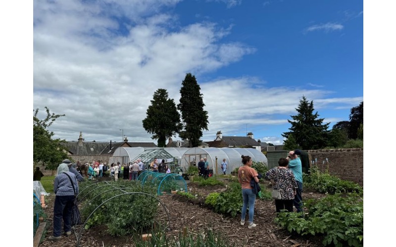 Great turnout at Rattray Community Garden open day  Great turnout at Rattray Community Garden open day