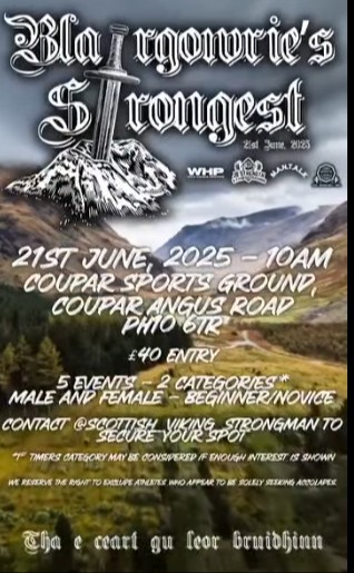 Blairgowrie Strongest Competition