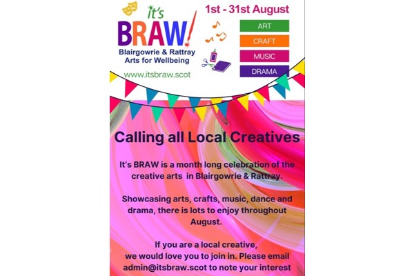 BRAW - Blairgowrie & Rattray Arts for Wellbeing
