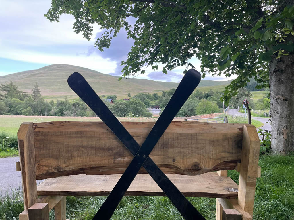 Jordan's Ski Bench