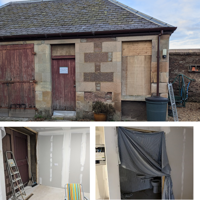 Rattray Community Garden - Bothy Progress