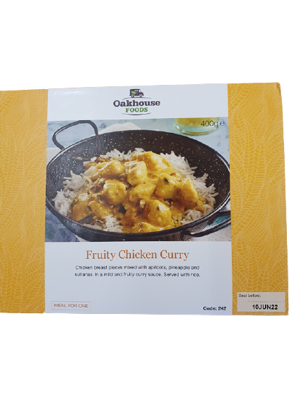 Oakhouse Foods Fruity Chicken Curry 400G