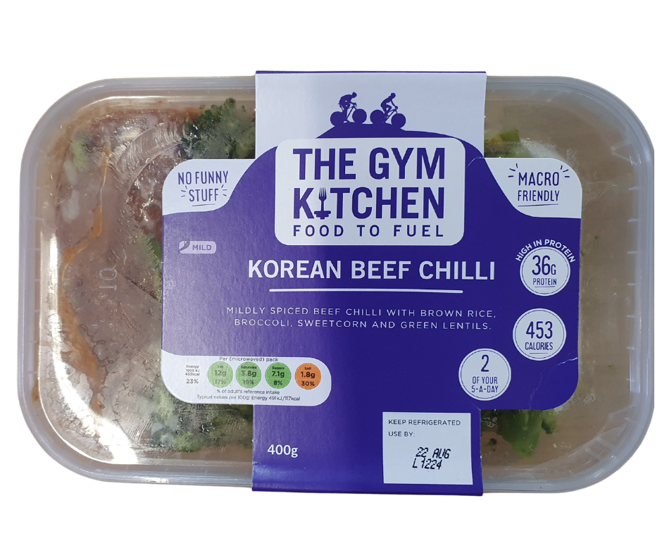 The Gym Kitchen Korean Beef Chilli