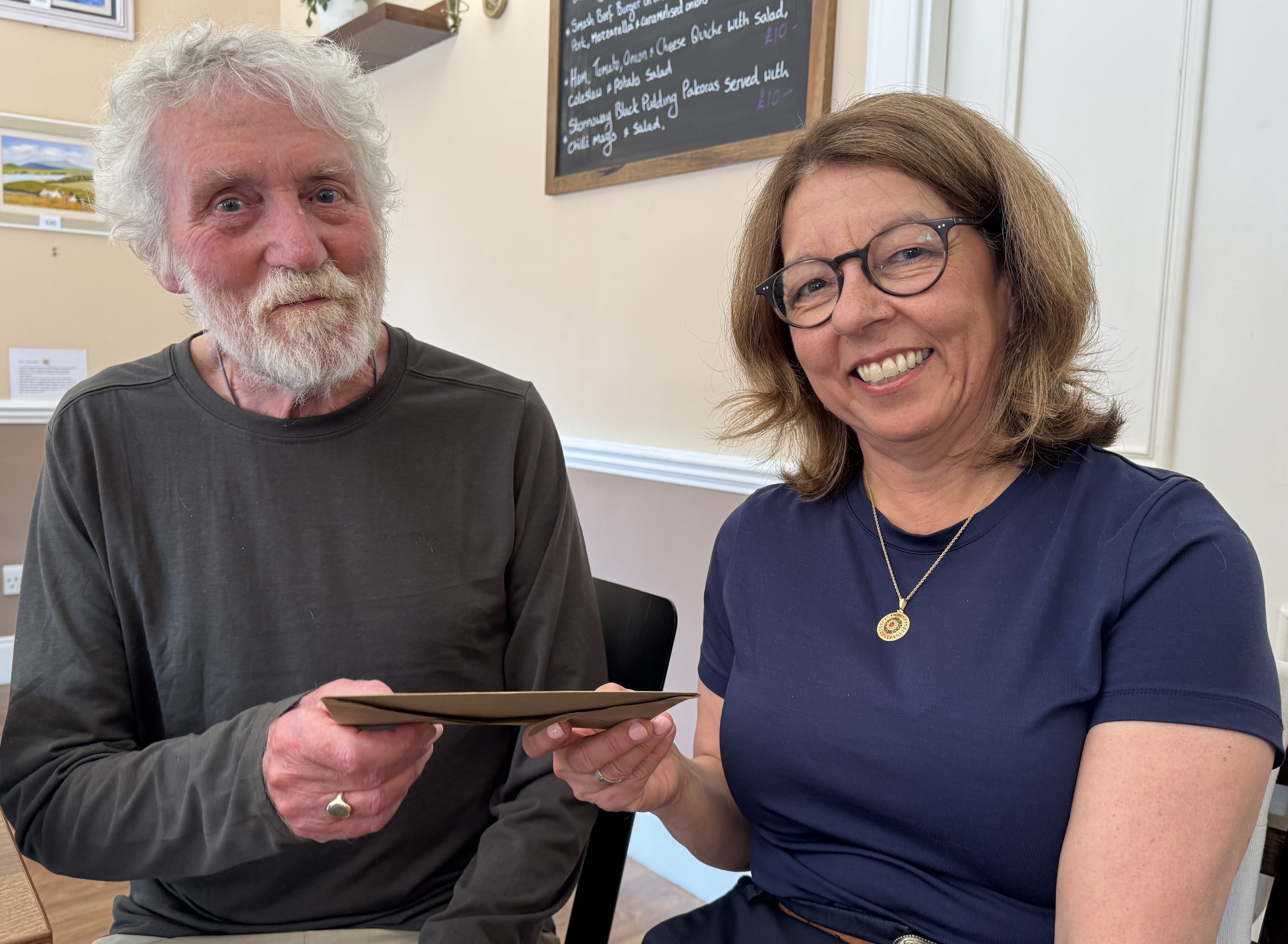 Development Trust’s longest serving Trustee steps down