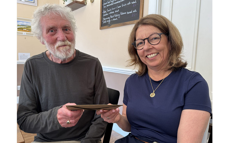 Development Trust’s longest serving Trustee steps down Development Trust’s longest serving Trustee steps down