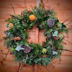 Natural Christmas Wreath